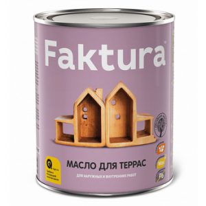 Фото 1 - Масло для террас Faktura.